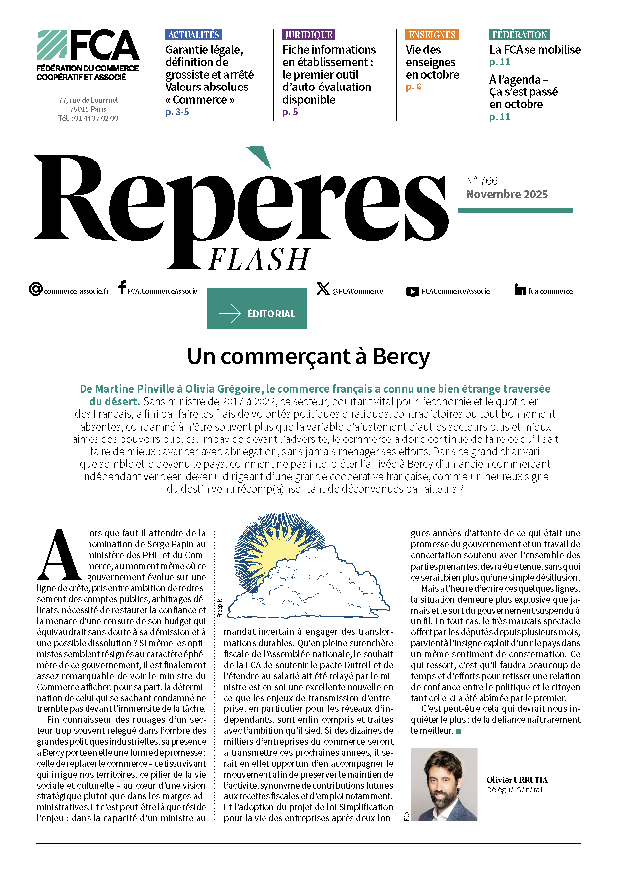 Repères Flash n°766 de novembre 2025