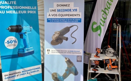Socoda contribue à structurer une filière nationale de réemploi d’outillage professionnel