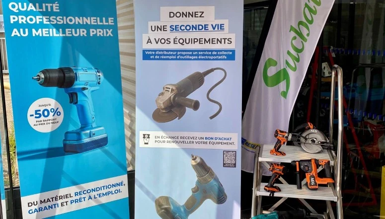 Socoda contribue à structurer une filière nationale de réemploi d’outillage professionnel