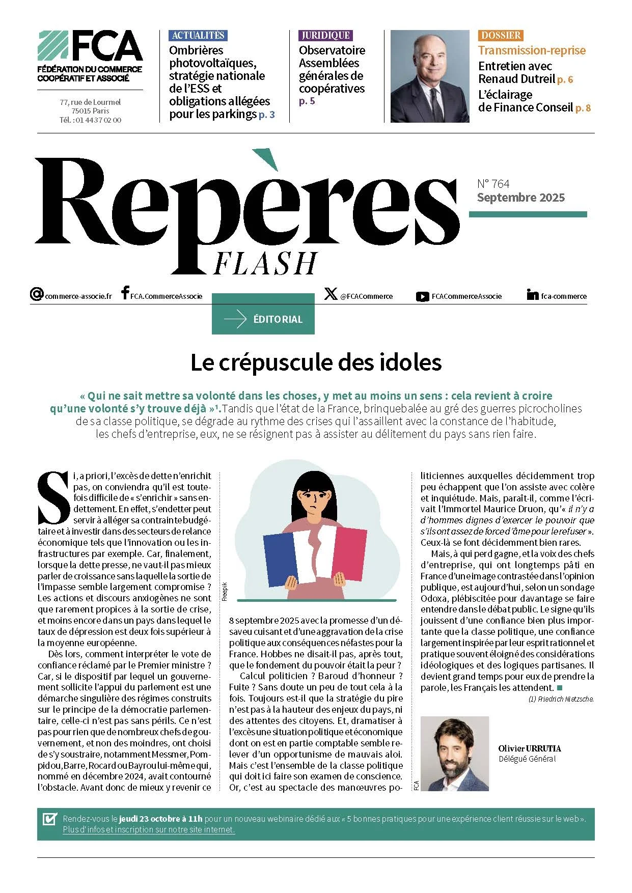 Repères Flash n°764 de septembre 2025