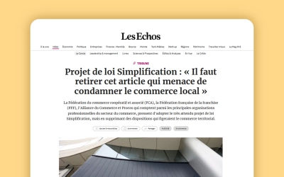 Tribune | Projet de loi "Simplification" : faisons vivre le commerce local !
