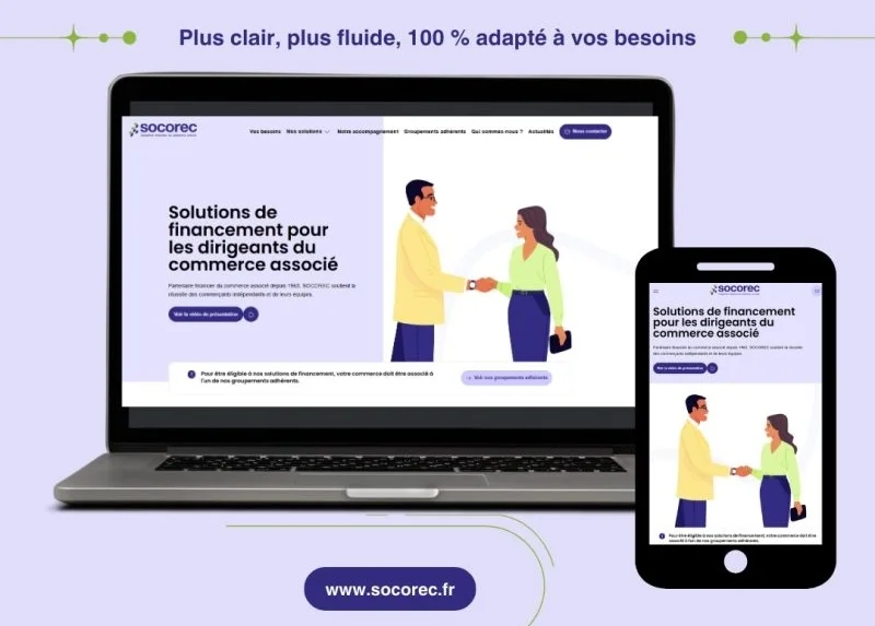 SOCOREC dévoile son nouveau site