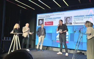 Gedimat distingué pour une campagne digitale et terrain d’envergure