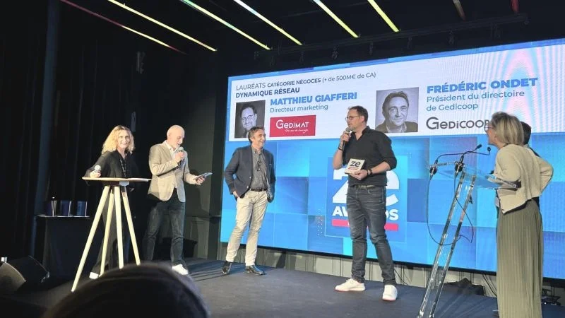 Gedimat distingué pour une campagne digitale et terrain d’envergure