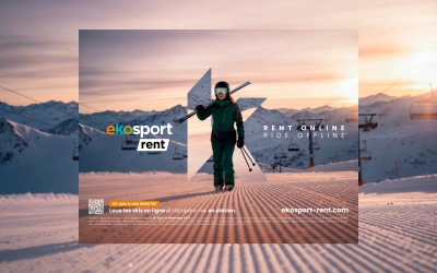 Ekosport-rent s’affiche dans le métro parisien à l’approche de la saison d’hiver