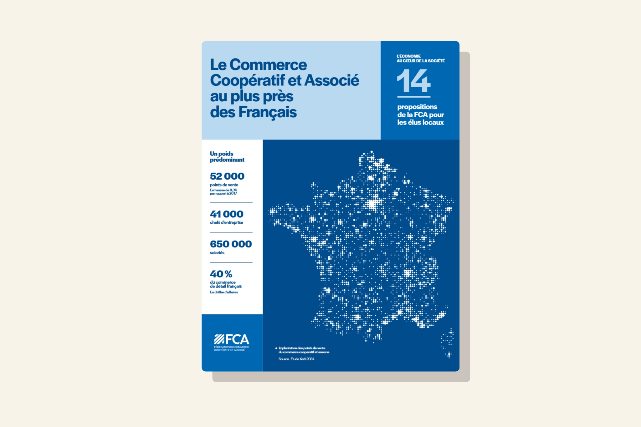 Municipales : la FCA formule 14 propositions et appelle les élus locaux à s’engager pour le commerce coopératif et associé, l’économie au cœur de la société !