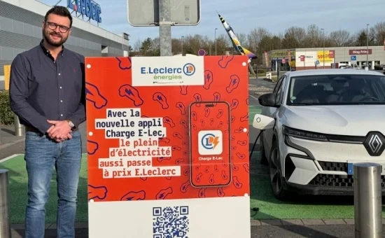 Charge E-Lec, la recharge électrique « à prix E.Leclerc »