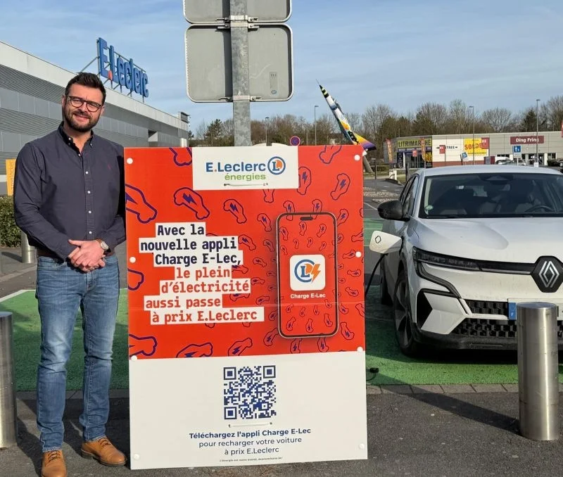 Charge E-Lec, la recharge électrique « à prix E.Leclerc »