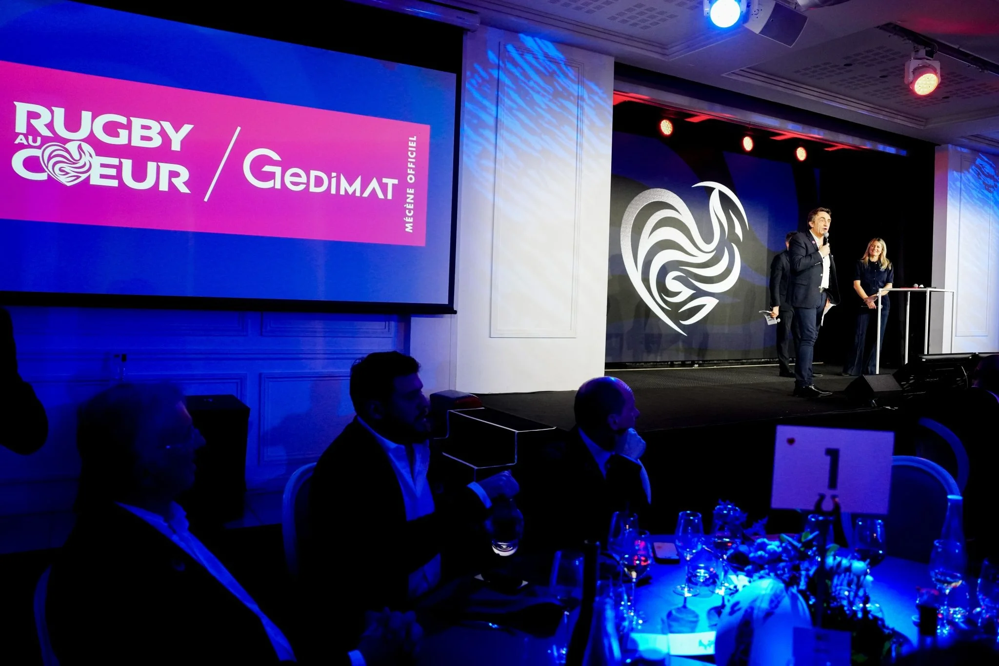 Gedimat fait équipe avec « Rugby au Cœur »