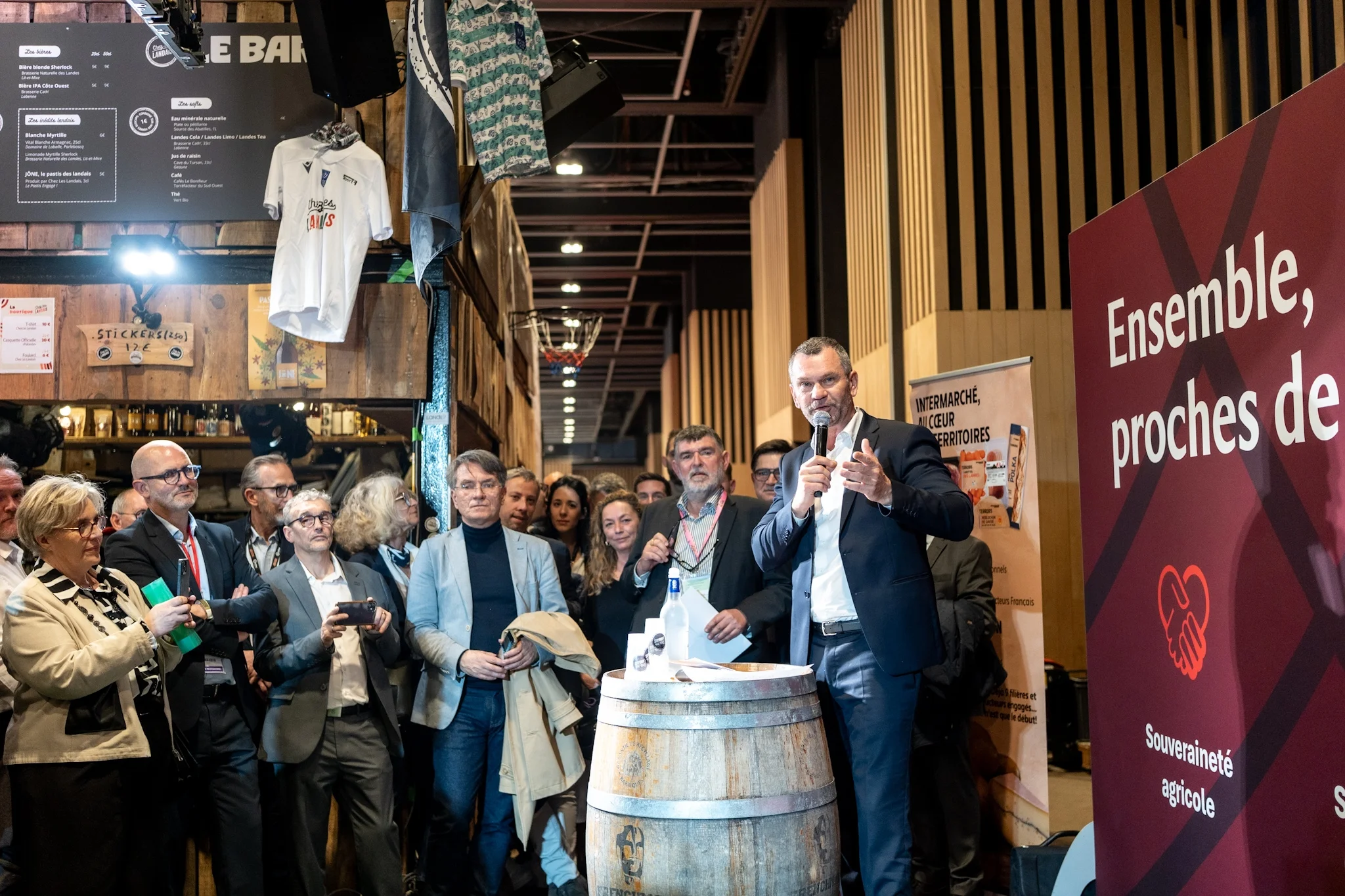 Entreprendre, s'engager, transmettre : au salon de l’agriculture, les Mousquetaires célèbrent le modèle coopératif et associé