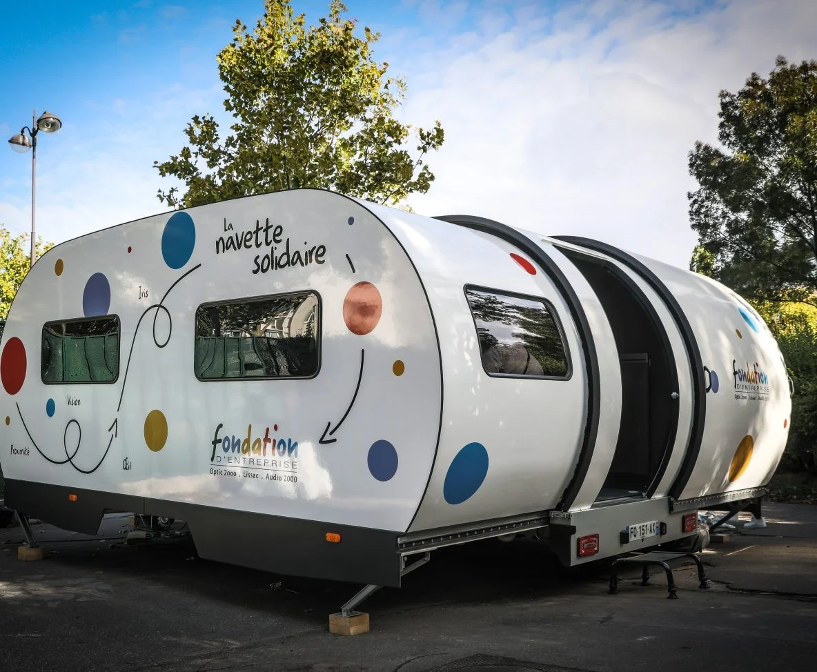 La Navette solidaire de la Fondation d’entreprise Optic 2000 reprend la route