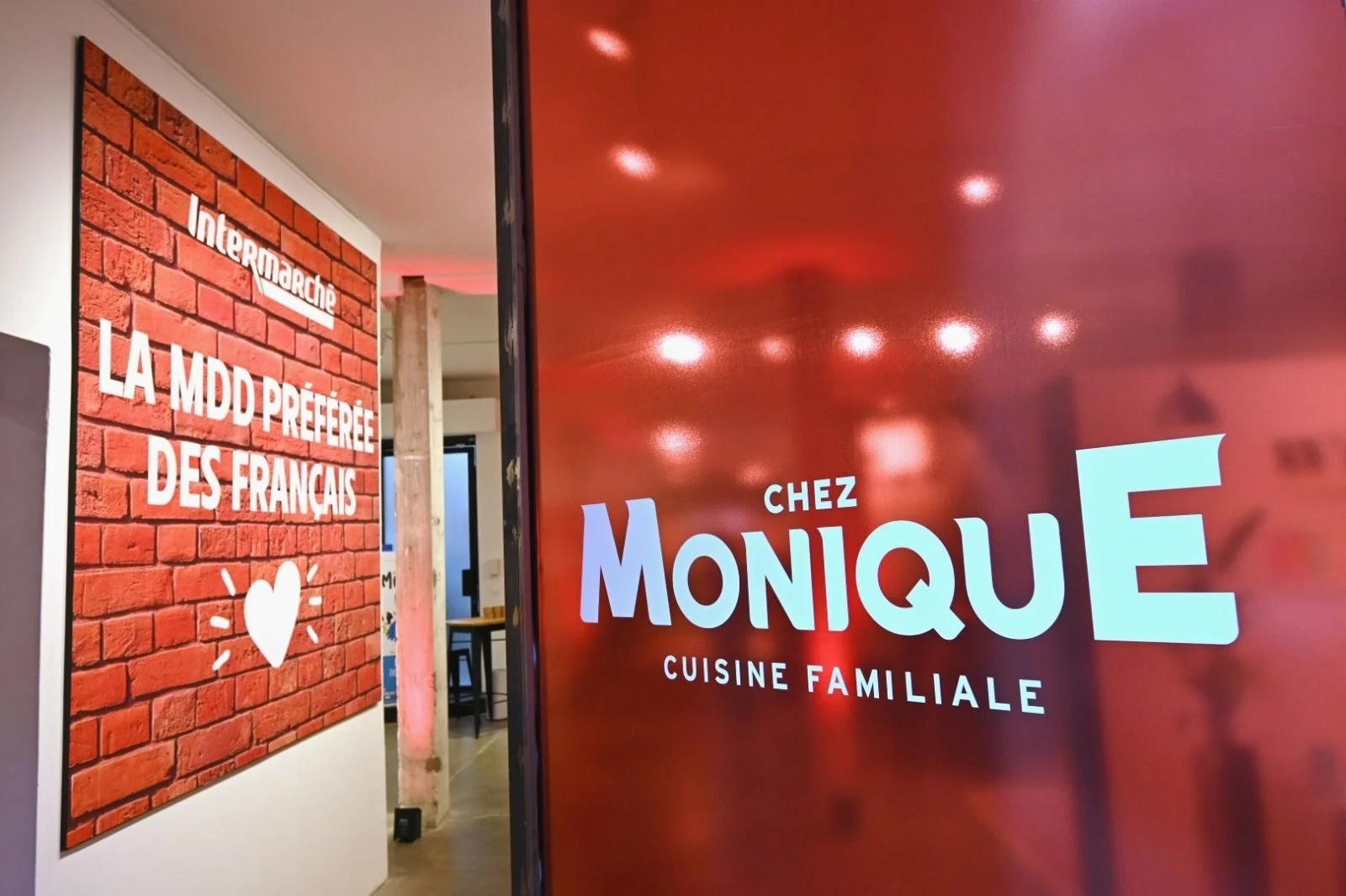 Chez Monique, le restaurant éphémère de Intermarché