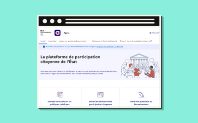Un peu plus de démocratie avec la généralisation de la plateforme Agora