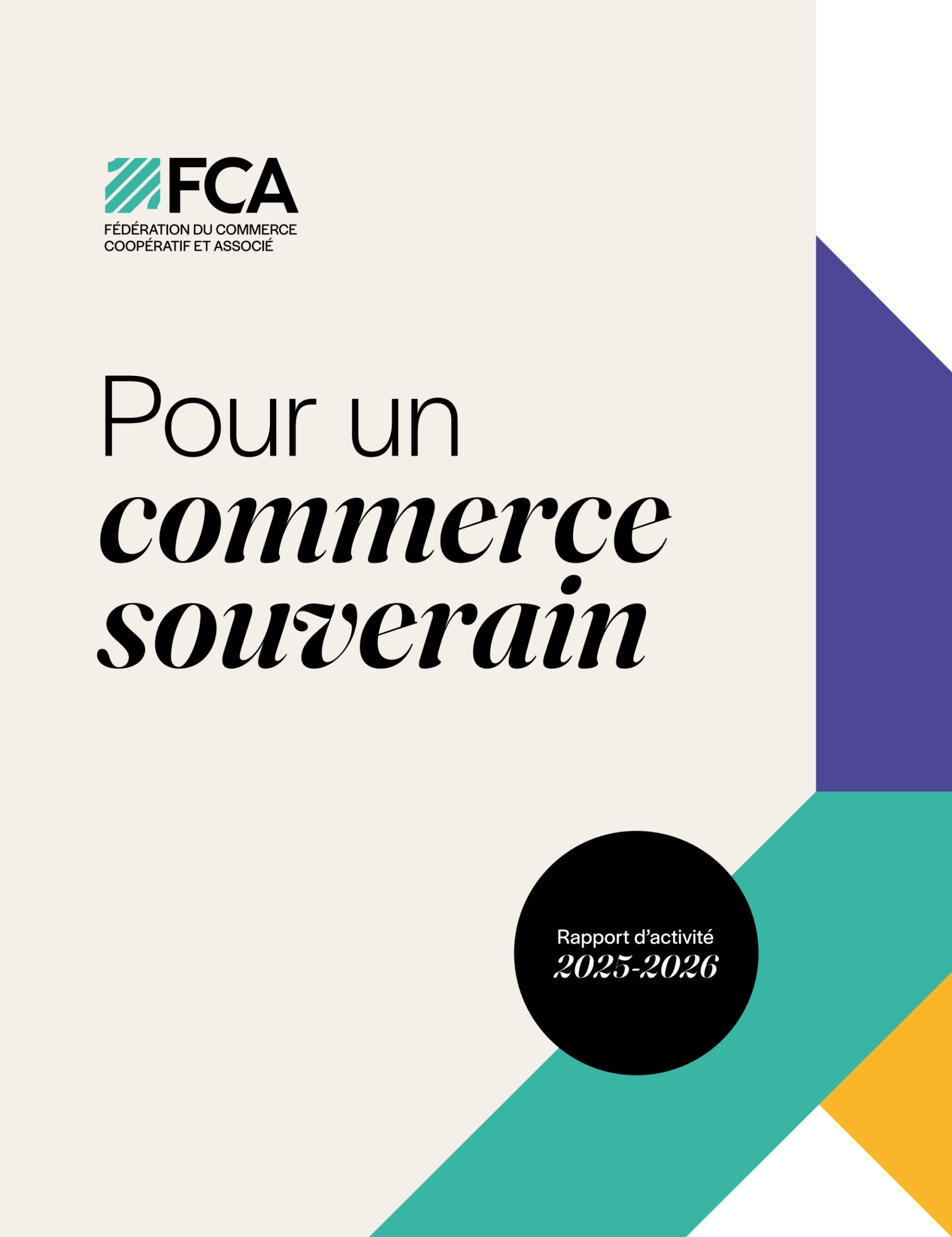 Rapport d’activité 2025-2026