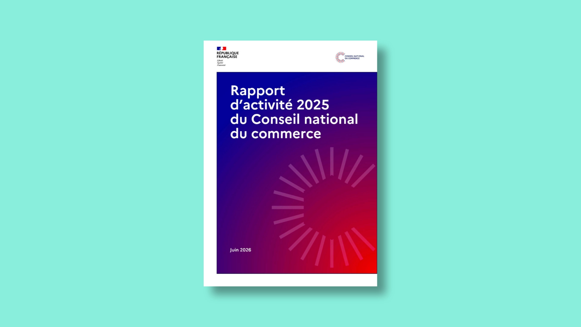 Le Conseil national du commerce publie son rapport d'activité 2025