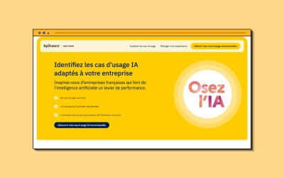 Bpifrance lance un outil gratuit pour identifier les cas d'usage de l'IA