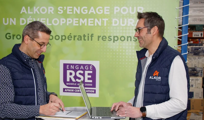 ALKOR confirme ses engagements RSE avec une nouvelle médaille d'or EcoVadis