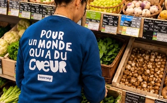 « Pour un monde qui a du cœur » : Biocoop renouvelle son image et réaffirme son projet de société