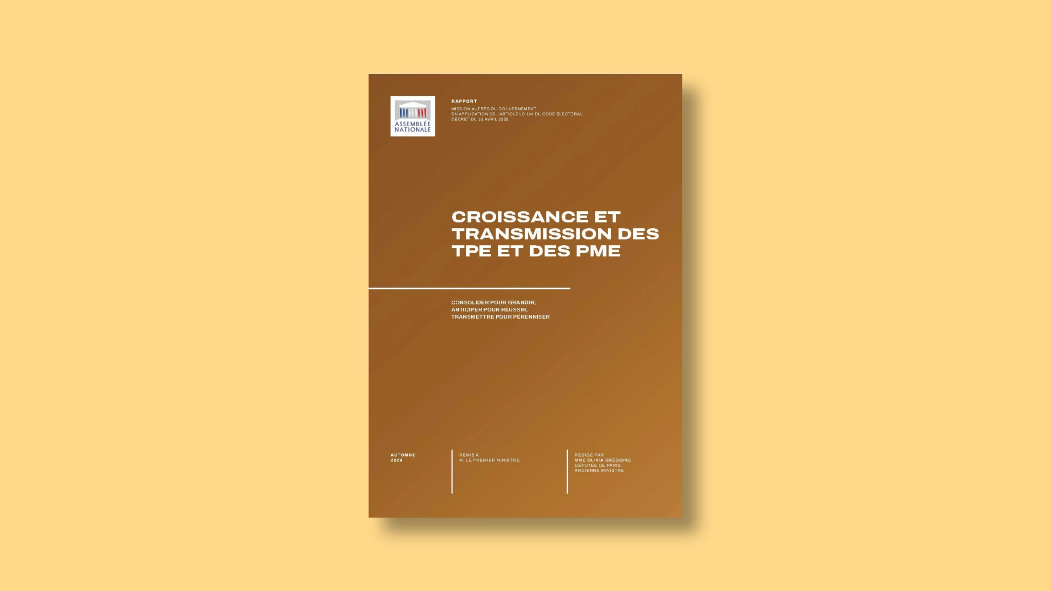 Rapport Croissance et Transmission des TPE et des PME