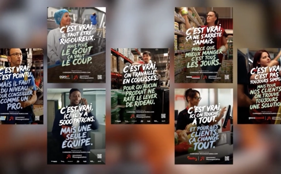 « C’est vrai » : le Groupement Mousquetaires lance sa première campagne de marque employeur